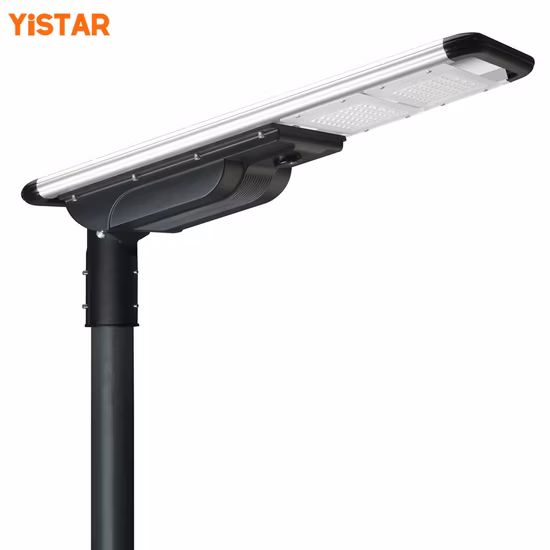 Smart Lights Lampe Solaire Extérieure 30W 60W IP66 Étanche Super Qualité Haute Puissance Prix Parfait Réverbère LED avec Boîtier de Lampe en Verre Trempé