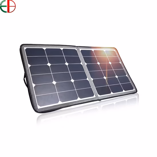 TUV, CE, SGS 144 Demi-Cellule Poly PV Pliable Module Polycristallin Monocristallin Noir Mono Panneau d'Alimentation Solaire Photovoltaïque avec 20 Ans de Garantie