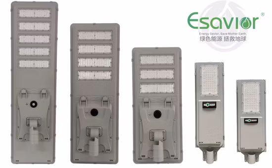 Réverbère solaire à LED intégré tout-en-un pour le projet d'éclairage routier gouvernemental avec certificats CE/RoHS/IP67/Ik10/CB/IEC/TUV-Sud
